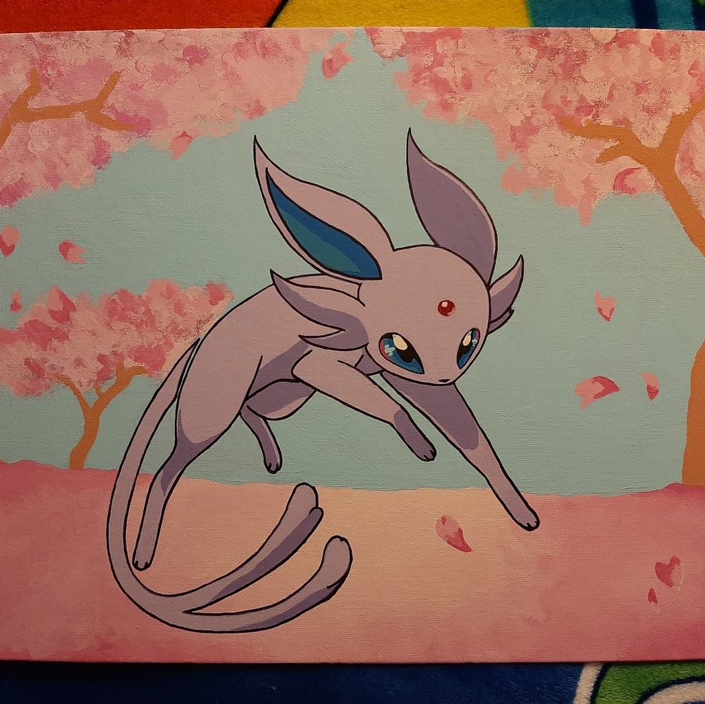Espeon Painting